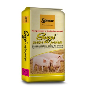 Suggi - dla warchlaków do 30kg premix 10% Sano - 25 kg