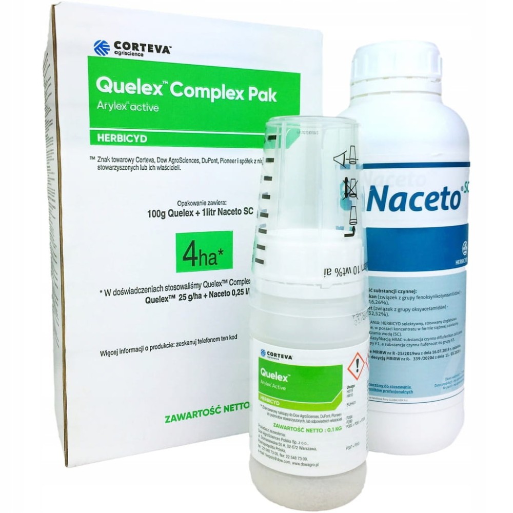 Quelex Complex Pak 4 ha - Quelex 100G + Naceto 1L