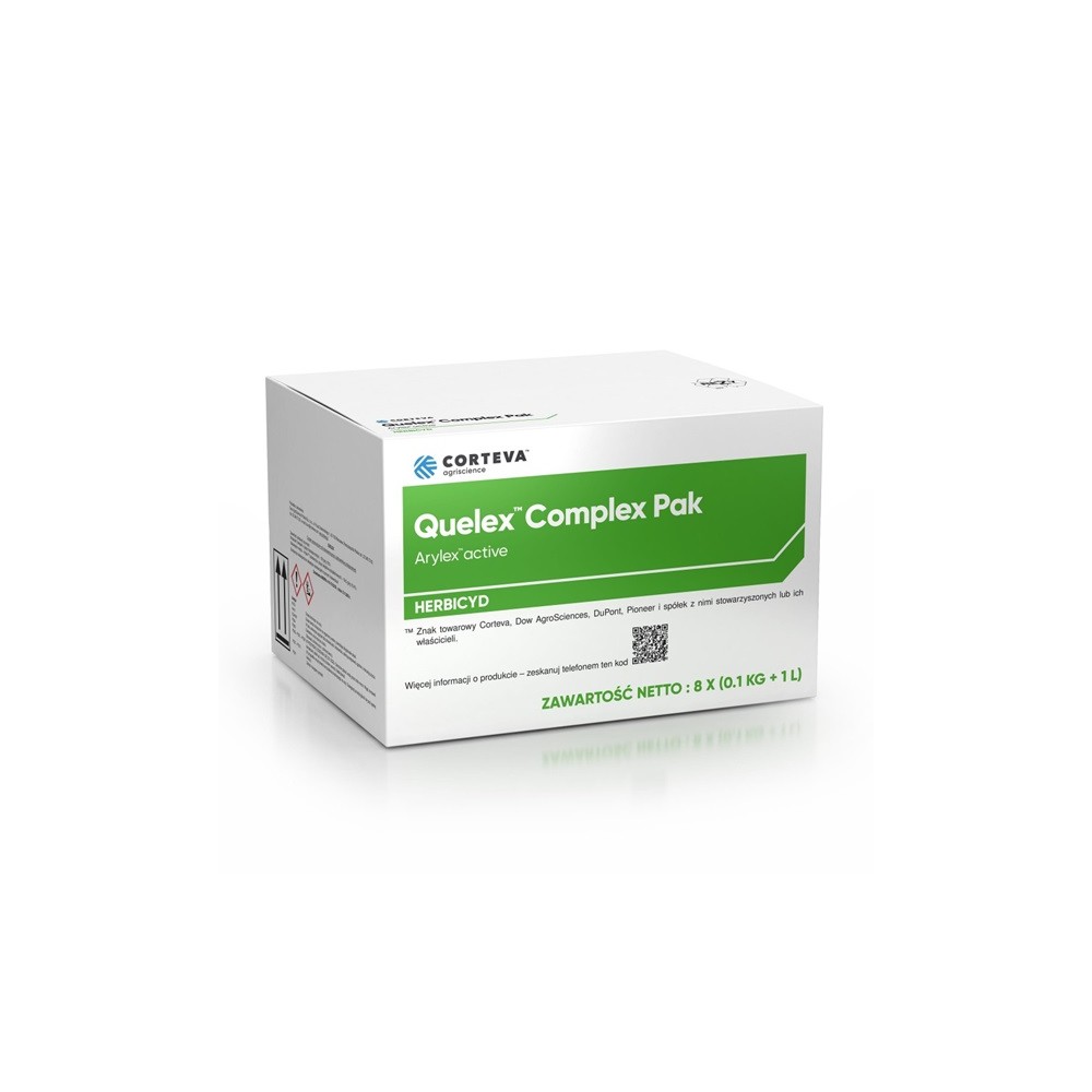 Quelex Complex Pak 20 ha (Quelex 0,5kg + Naceto SC a'5L)