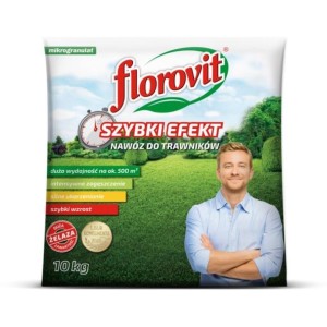 FLOROVIT SZYBKI EFEKT DO TRAWNIKA 10KG