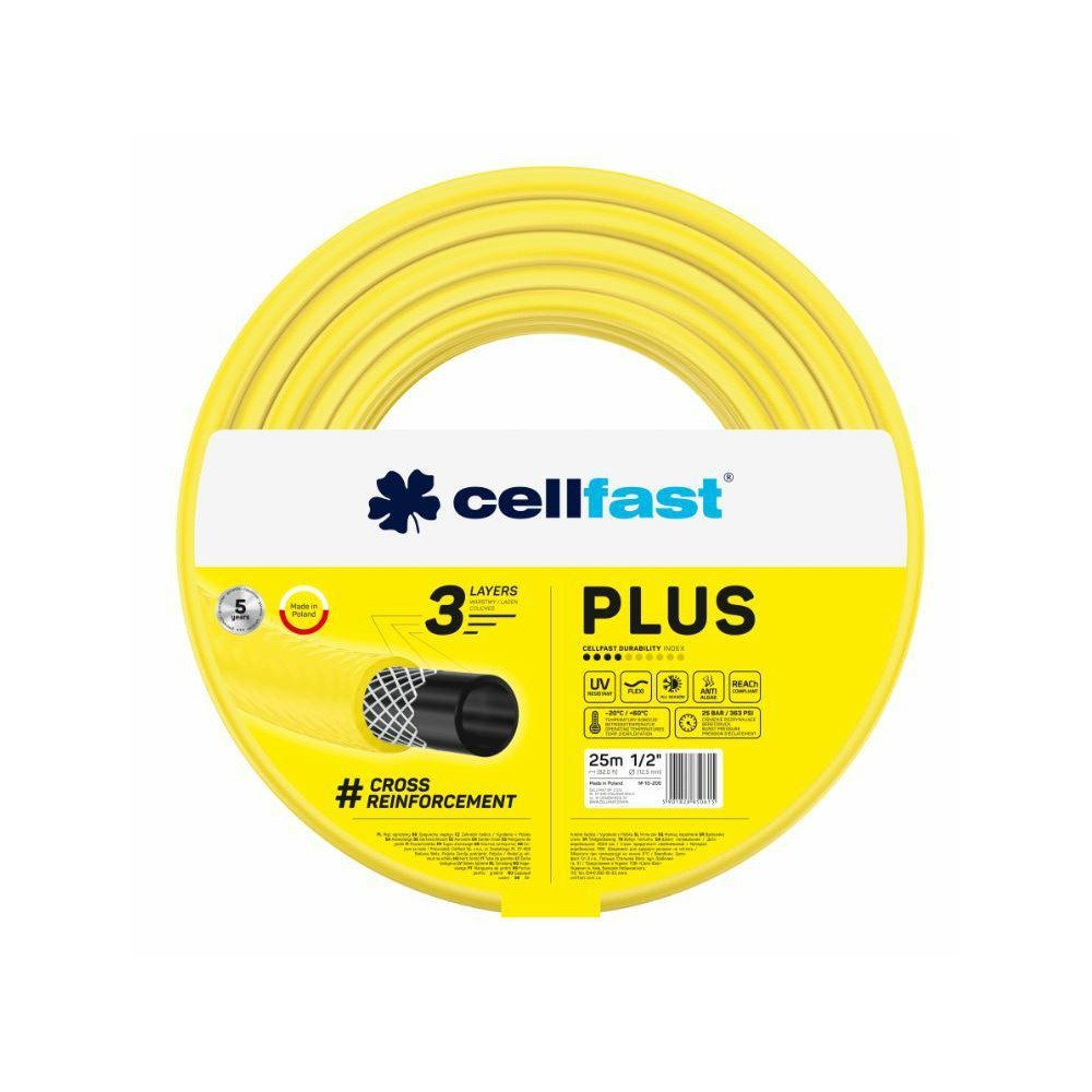 WĄŻ ZBR.GERBER PLUS" 1/2" 25MB. 10-200