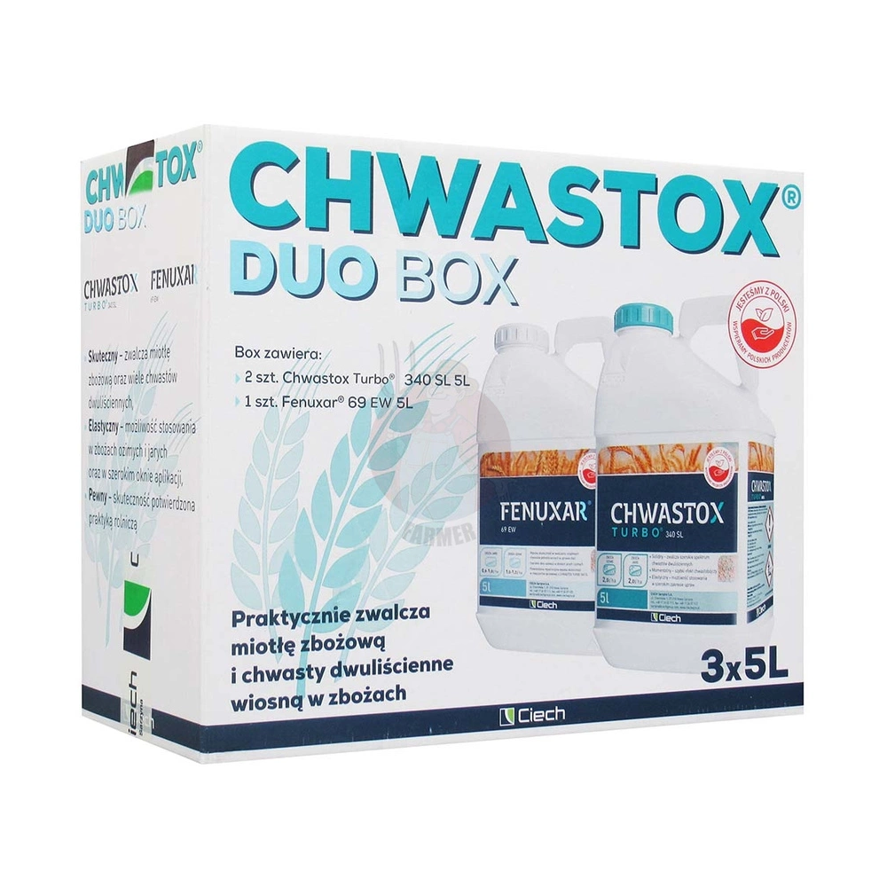 Chwastox Duo Box 3x5 L - 5 ha