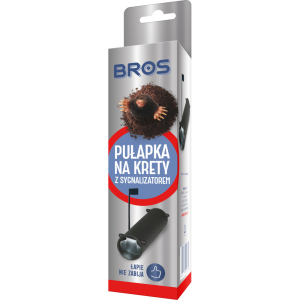 PUŁAPKA NA KRETY Z SYGNALIZATOREM