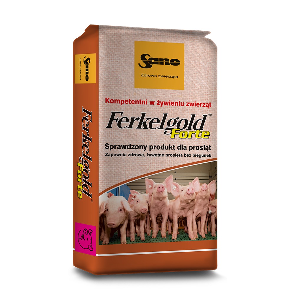 Ferkelgold Forte - premix 4% prosięta od 8kg Sano - 25 kg