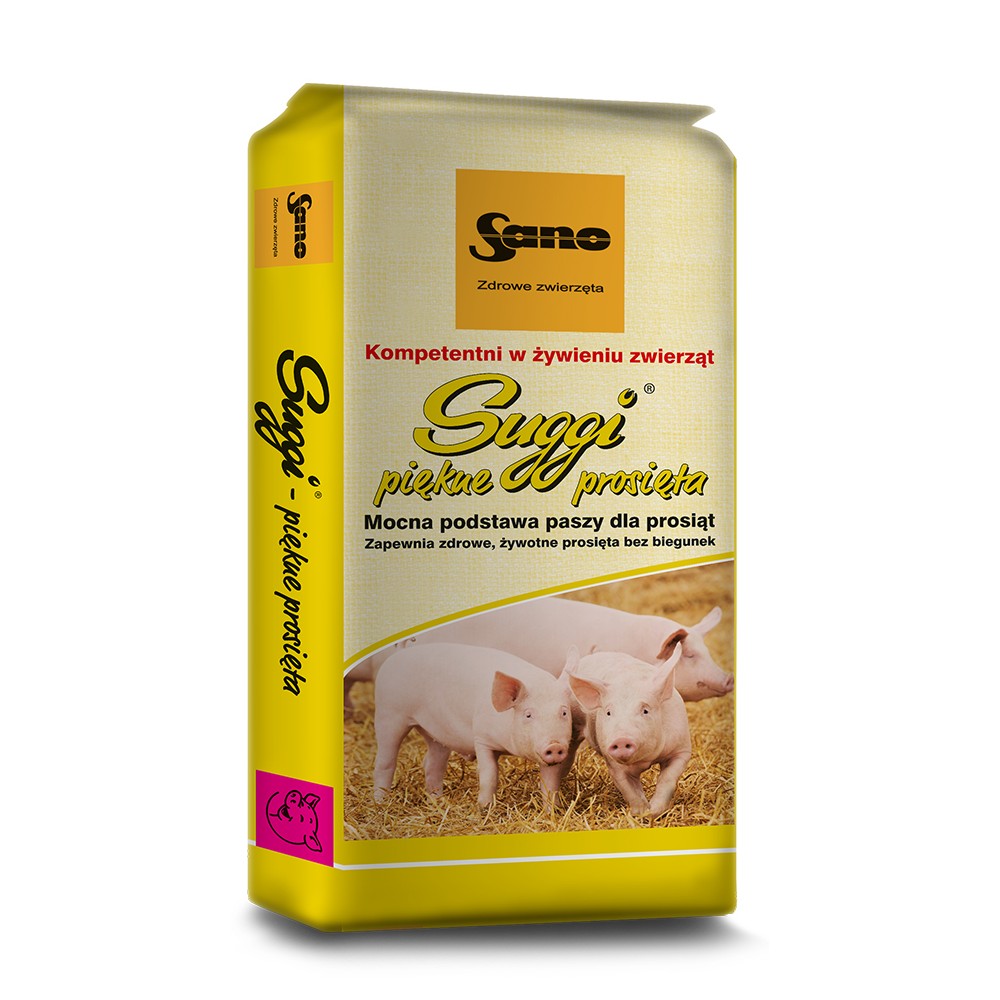 Suggi - dla warchlaków do 30kg premix 10% Sano - 25 kg