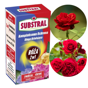 SUBSTRAL KWIATY KOMPLEKS OCHR.25ML/róża 2w1/