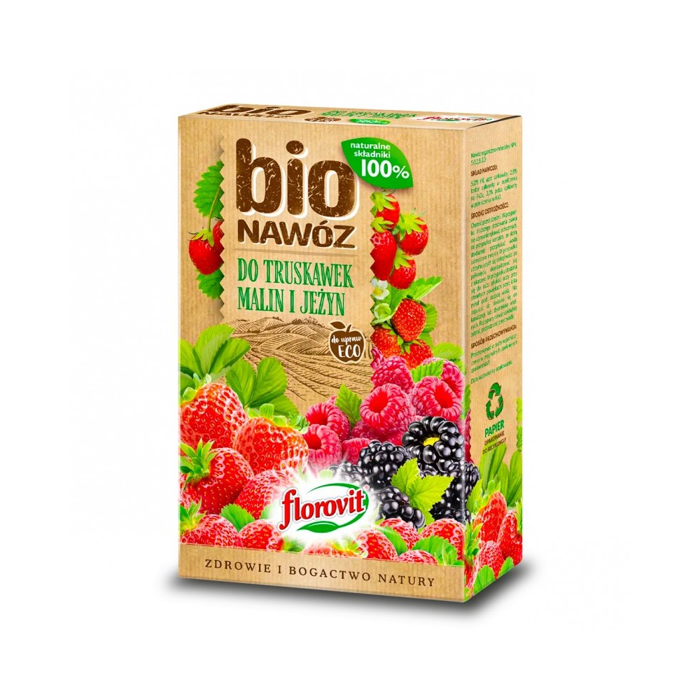 FLOROVIT BIO NAWÓZ DO TRUSKAWEK MALIN I JEŻYN 1,1L/700G