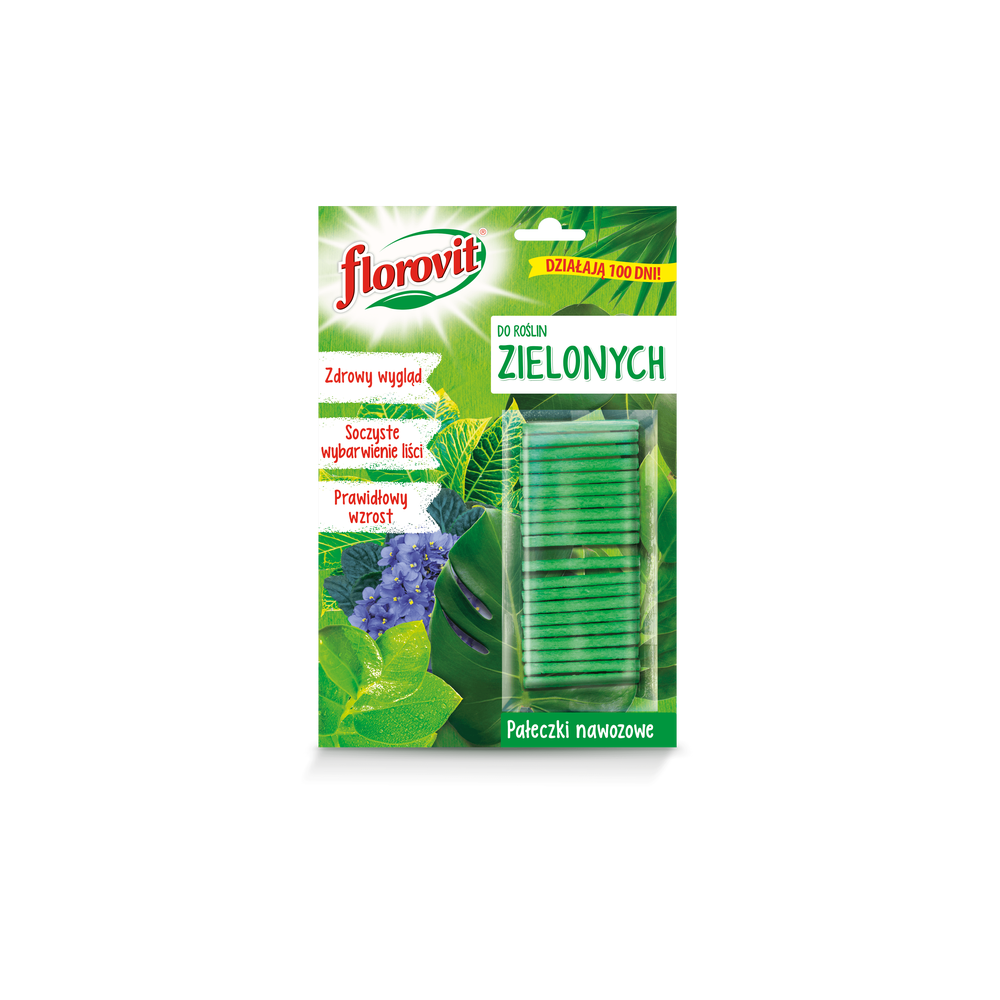 PAŁECZKI NAWOZOWE DO ZIELONYCH 20SZT 100DNI