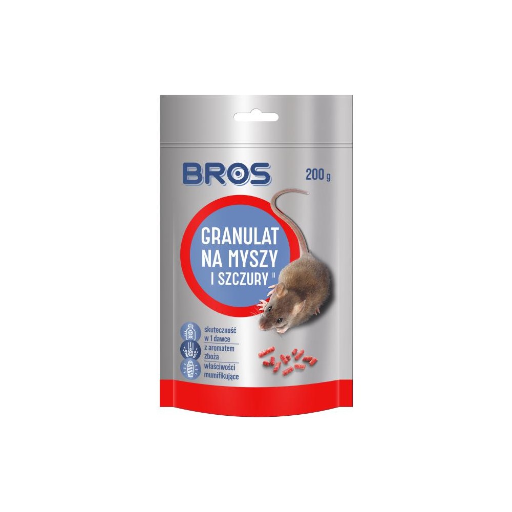 BROS GRANULAT NA MYSZY I SZCZURY 200G