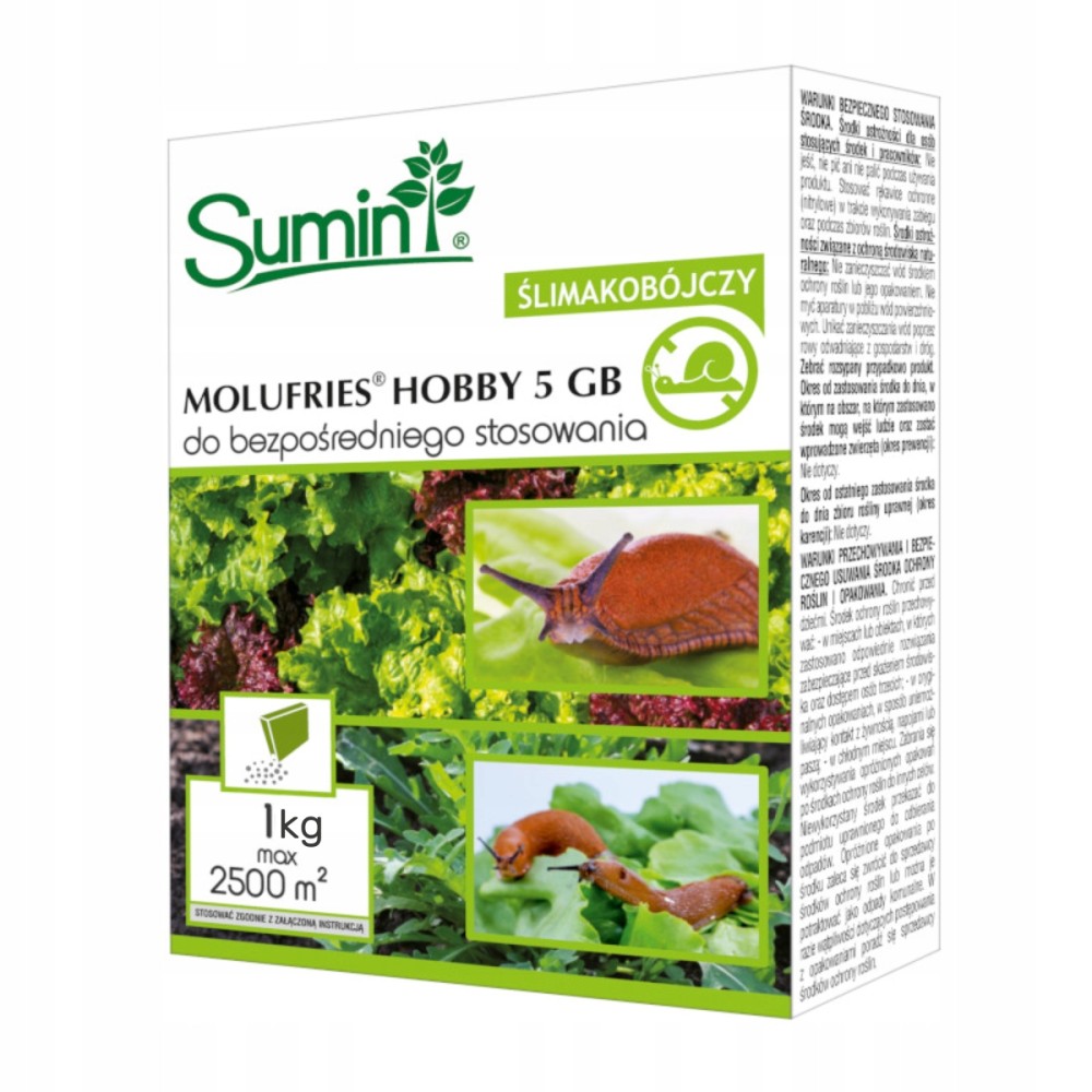 Sumin-Molufries 5 GB 1kg na ślimaki