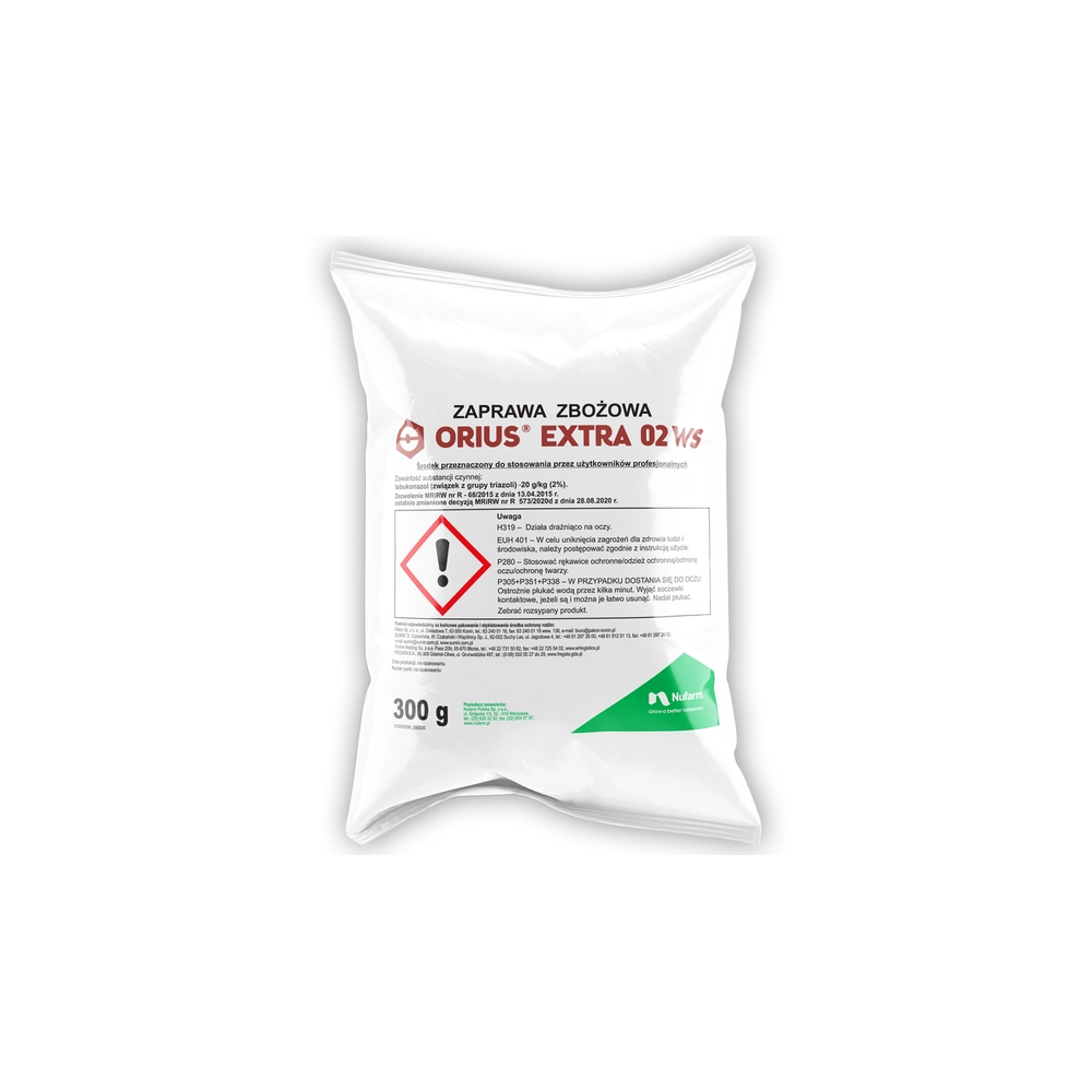 Zaprawa Orius Extra 02WS - 0,3 kg /NA 200kg/