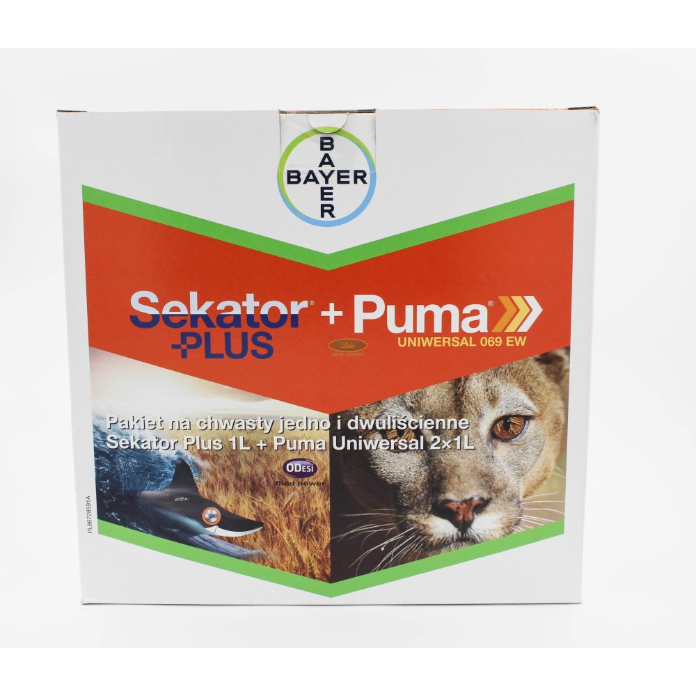 Puma PAK Uniwersal 069EW 2x1l + Sekator Plus 1l